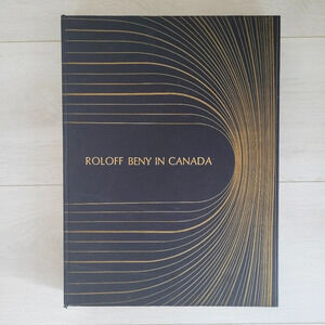 Vintage Roloff Beny in  Canada Photography Poetry Coffee Table Book